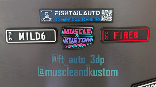 FTA3DP Custom Brand Merch Magnets - Fishtail Auto 3D Printing and Scanning