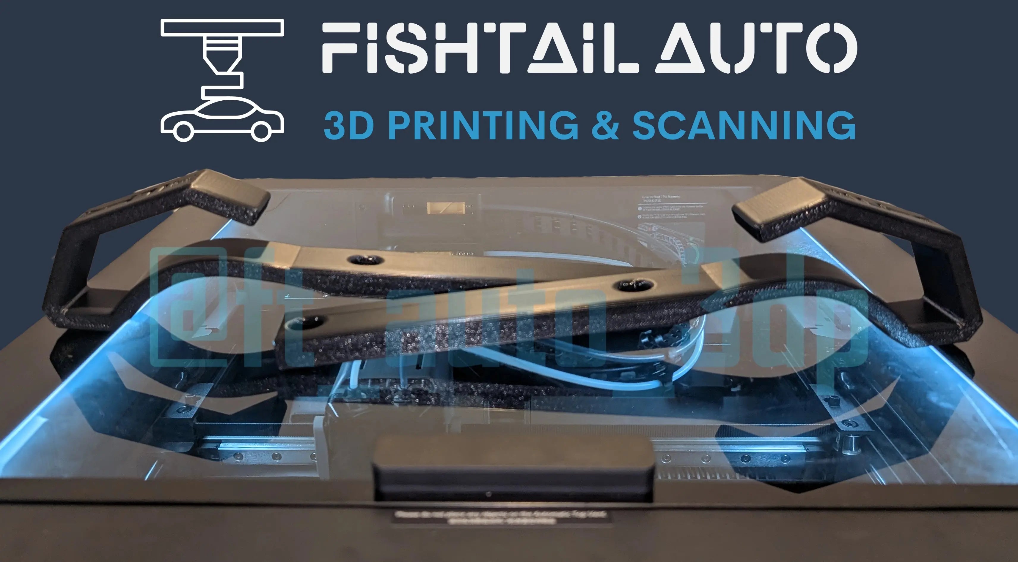 FTA3DP Ford Mustang S550 Seatbelt Guides (Pair) Fishtail Auto 3D Printing and Scanning