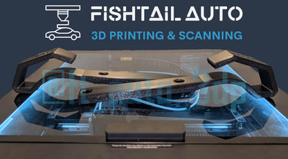 FTA3DP Ford Mustang S550 Seatbelt Guides (Pair) Fishtail Auto 3D Printing and Scanning