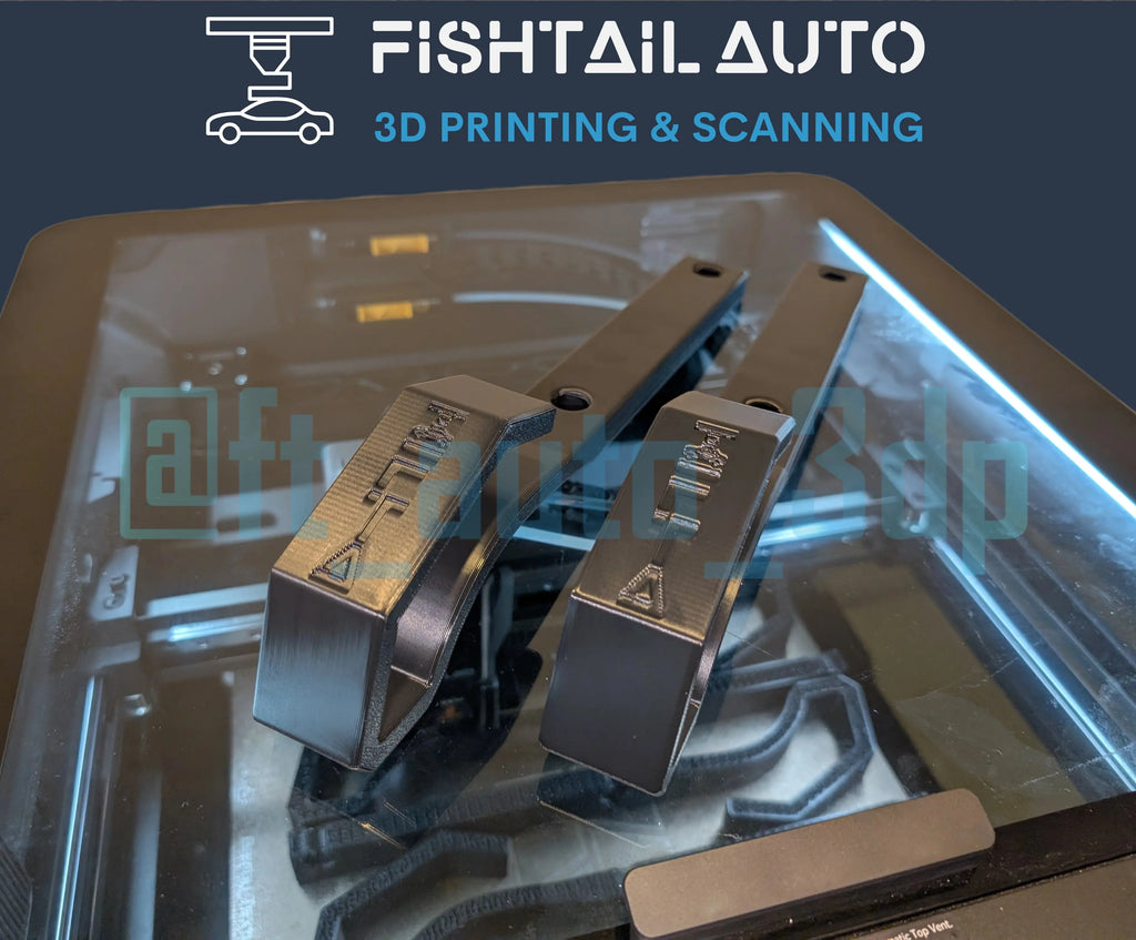 FTA3DP Ford Mustang S550 Seatbelt Guides (Pair) Fishtail Auto 3D Printing and Scanning