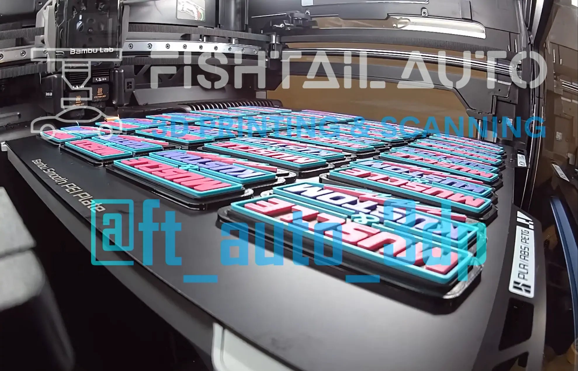 FTA3DP Custom Brand Merch Magnets